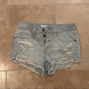 Ripped Jean shorts